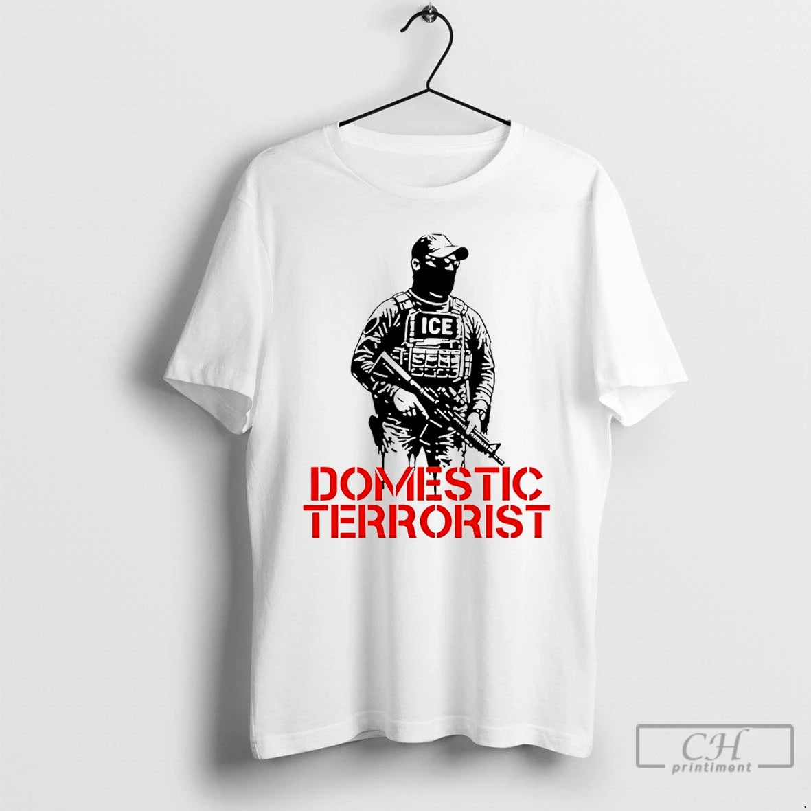 Premium Domestic Terrorist Abolish Ice T-Shirts, Hoodie, Sweatshirt | AU18TeeNovaLab.com