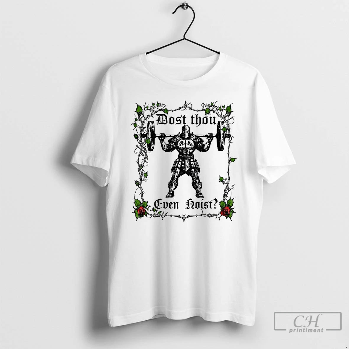 Premium Dost Thou Even Hoist Deadlift Meme T-Shirts, Hoodie, Sweatshirt | AU18TeeNovaLab.com