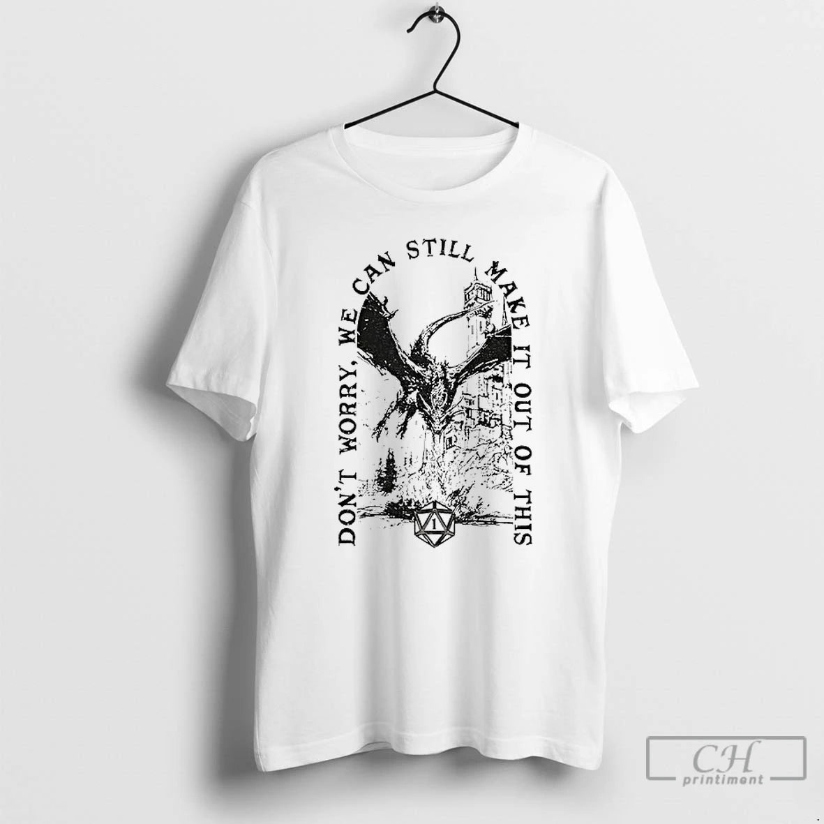 Premium Dungeons And Dragons Dont Worry We Can Still Make It Out Of This T-Shirts, Hoodie, Sweatshirt | AU18TeeNovaLab.com