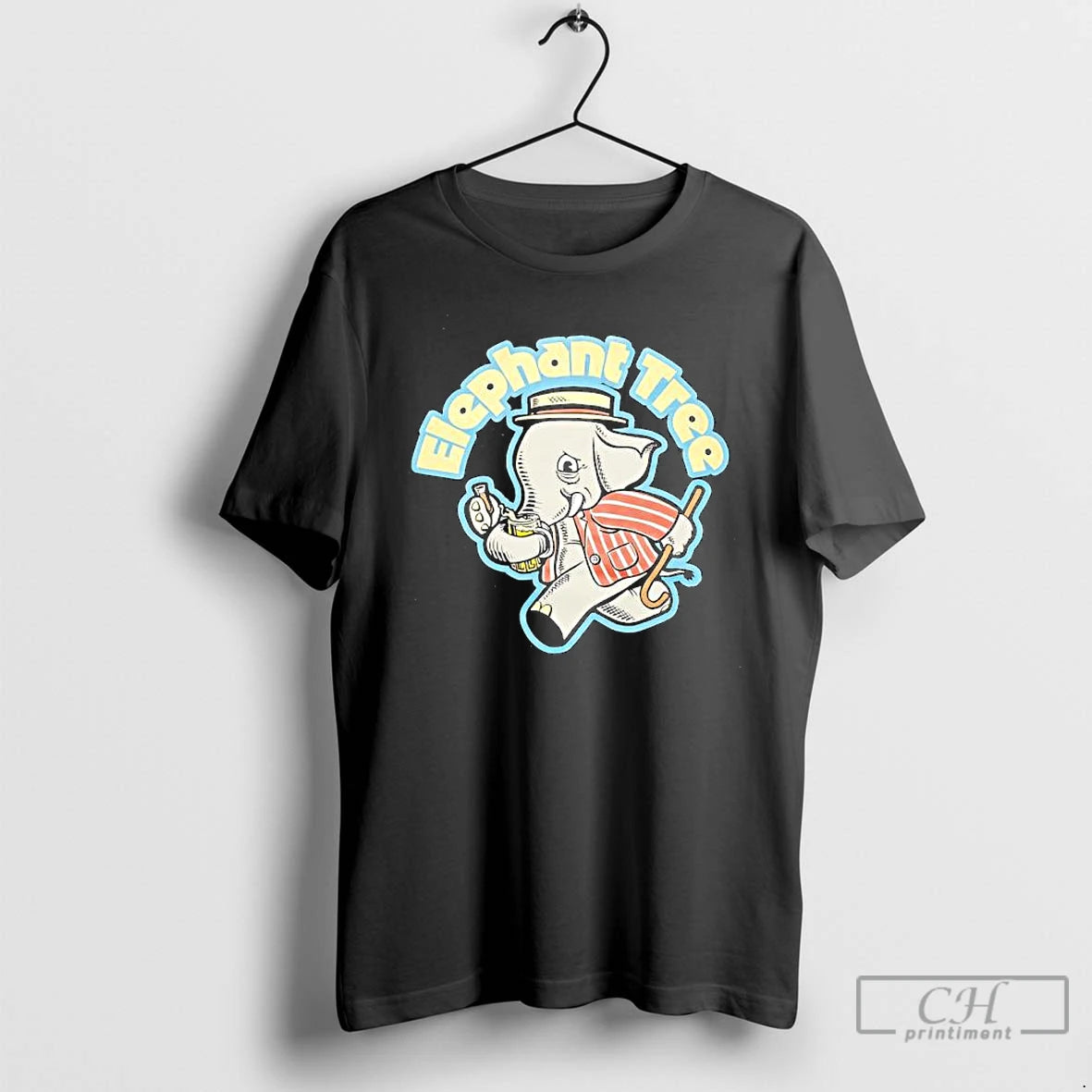 Premium Elephant Tree Graphic T-Shirts, Hoodie, Sweatshirt | AU18TeeNovaLab.com