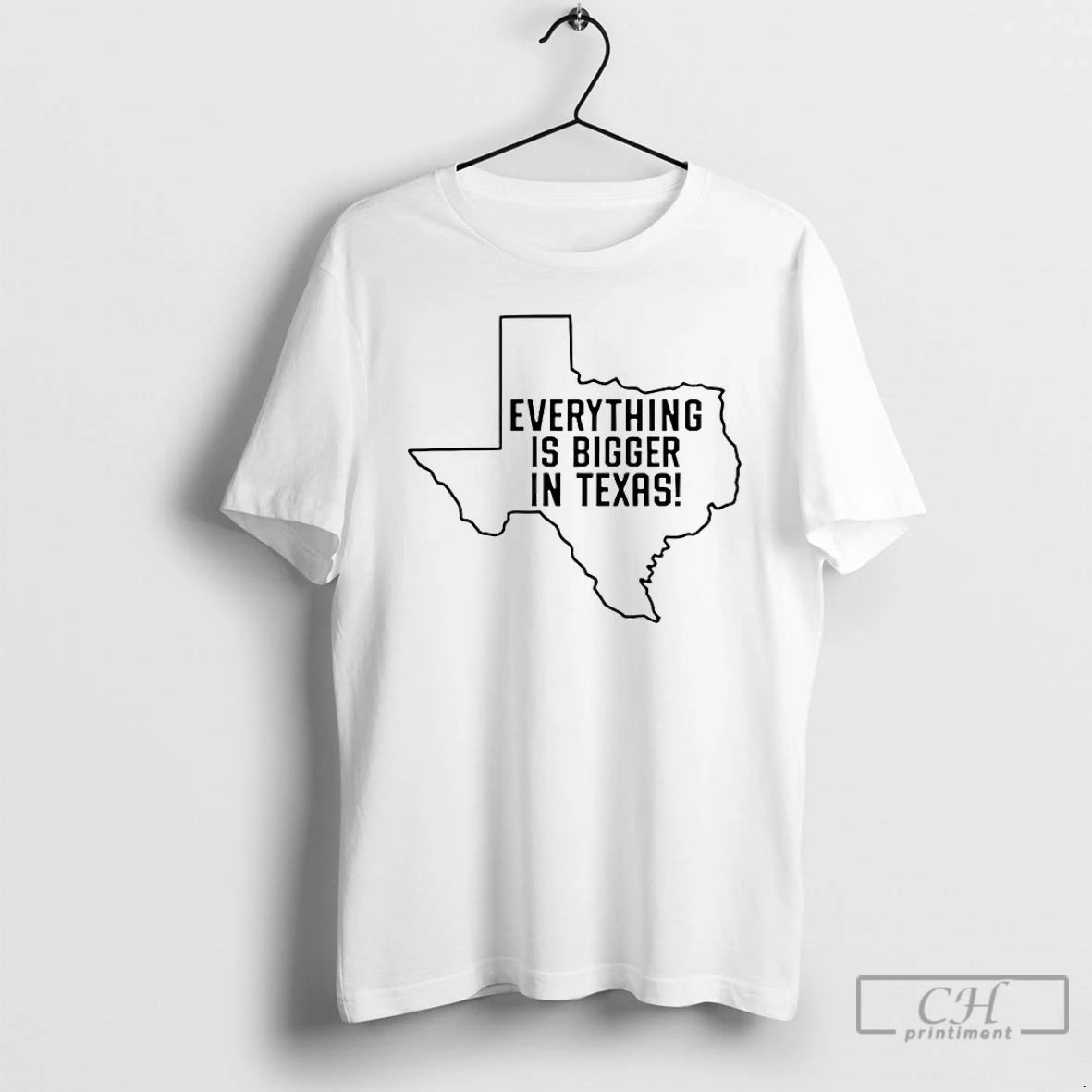 Everything Is Bigger In Texas Map