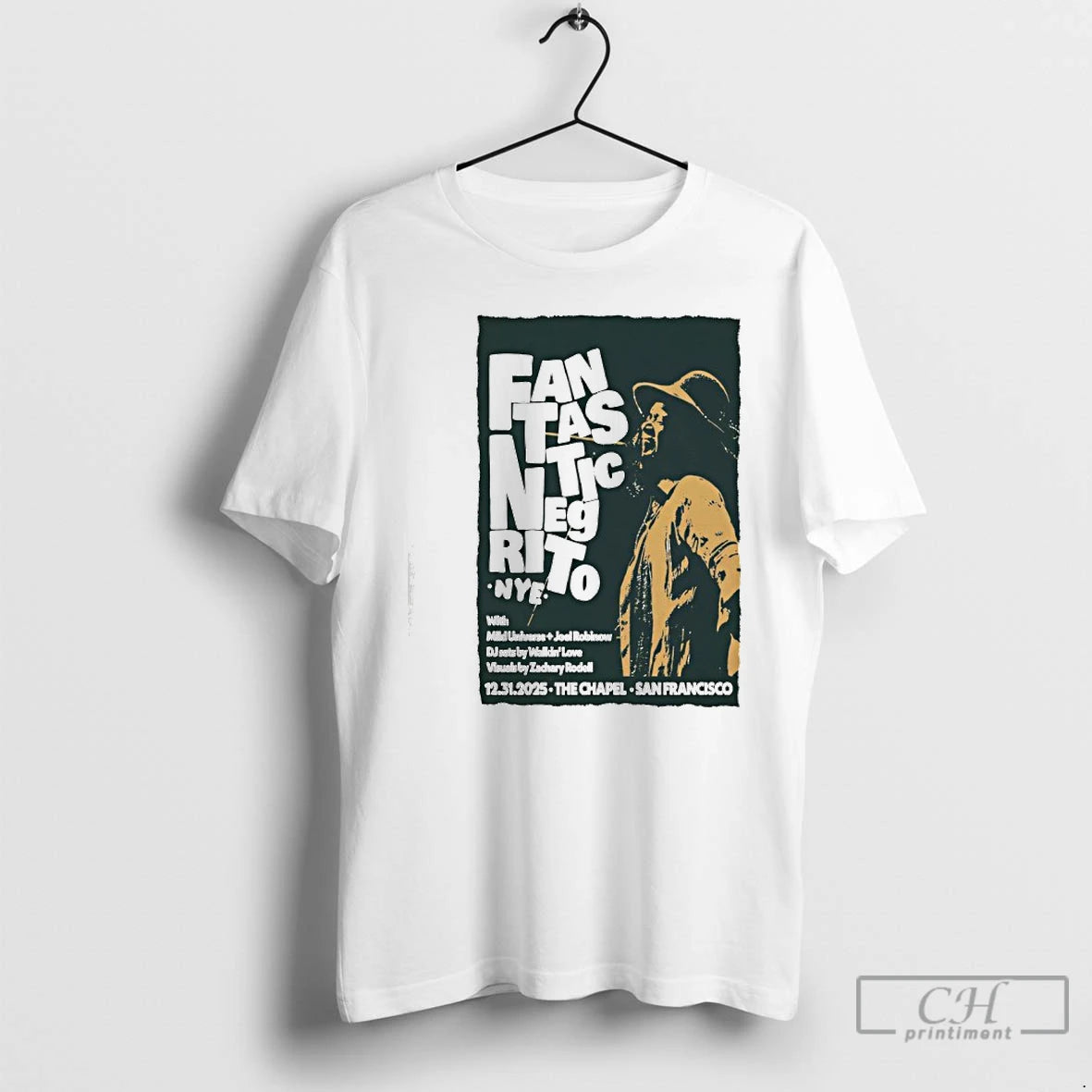 Premium Fantastic Negrito San Francisco Dec 31st 2025 The Chapel T-Shirts, Hoodie, Sweatshirt | AU18TeeNovaLab.com