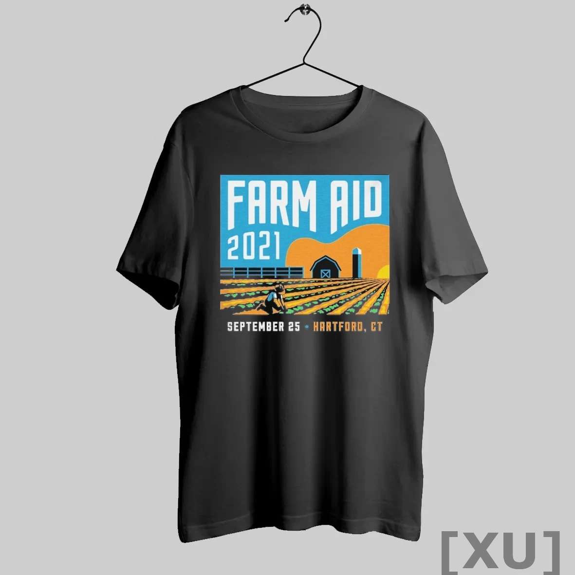 Premium Farm Aid 2021 September 25 Hartford Ct Concert Logo T Shirts