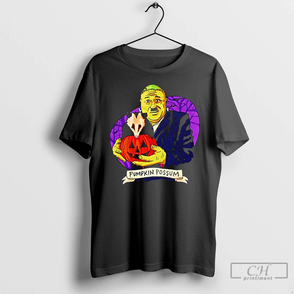 Premium Frankensteins Monster Pumpkin Possum Halloween Monster T Shirts