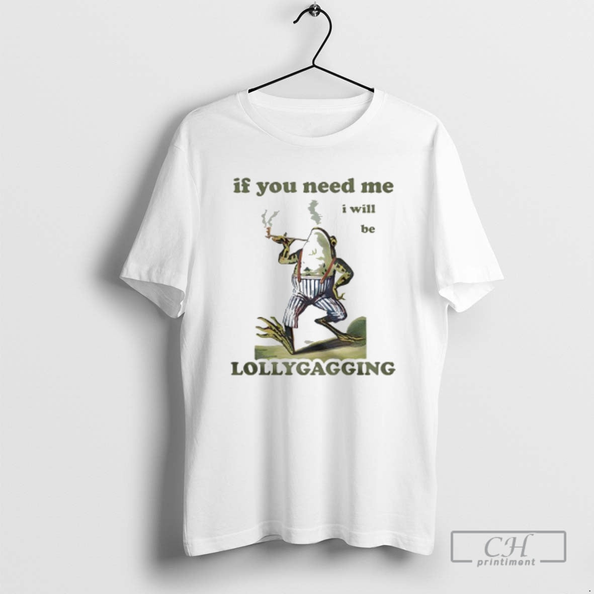 Premium Frog If You Need Me I Will Be Lollygagging Shirt Sweater Hoodie, Sweatshirt | AU18TeeNovaLab.com