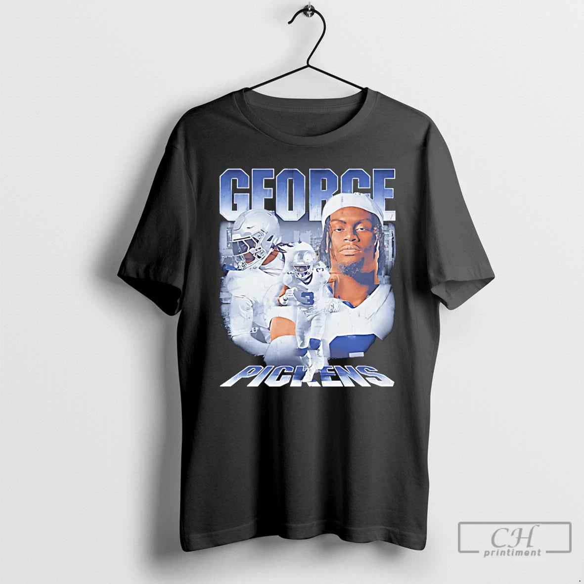 Premium George Pickens Dallas Cowboys Vintage T Shirts