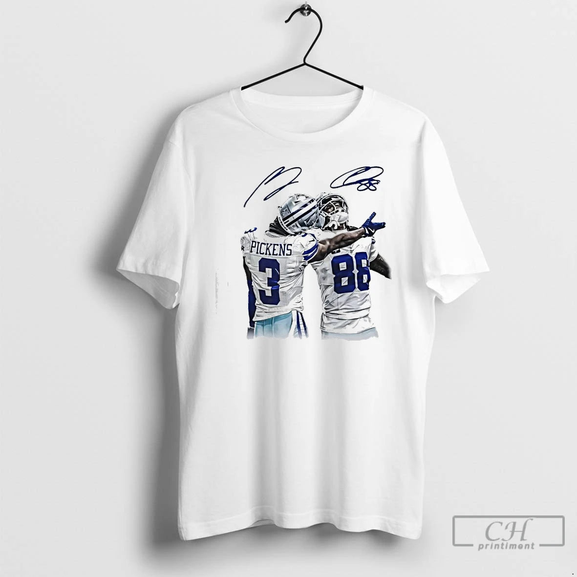 Premium George Pickens X Ceedee Lamb Dallas Cowboys Signatures T-Shirts, Hoodie, Sweatshirt | AU18TeeNovaLab.com