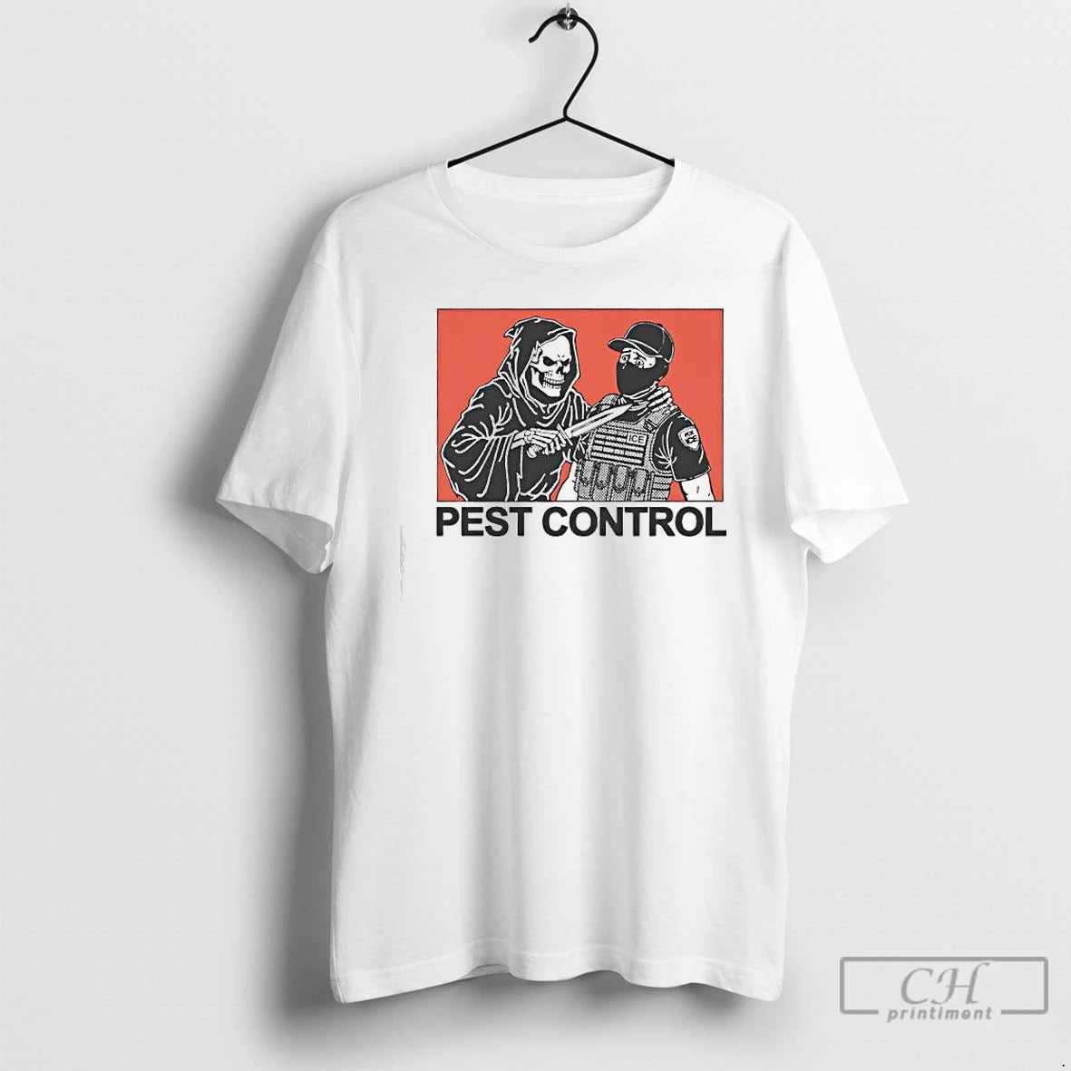 Premium Grim Reaper Ice Pest Control Graphic T-Shirts, Hoodie, Sweatshirt | AU18TeeNovaLab.com
