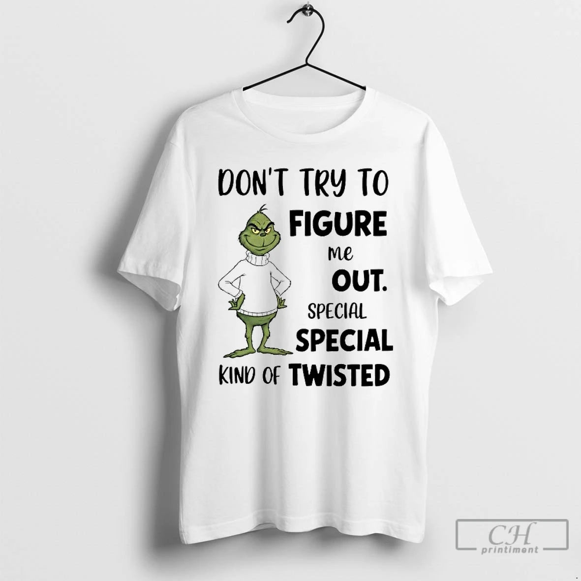 Premium Grinch Dont Try To Figure Me Out Special T-Shirts, Hoodie, Sweatshirt | AU18TeeNovaLab.com