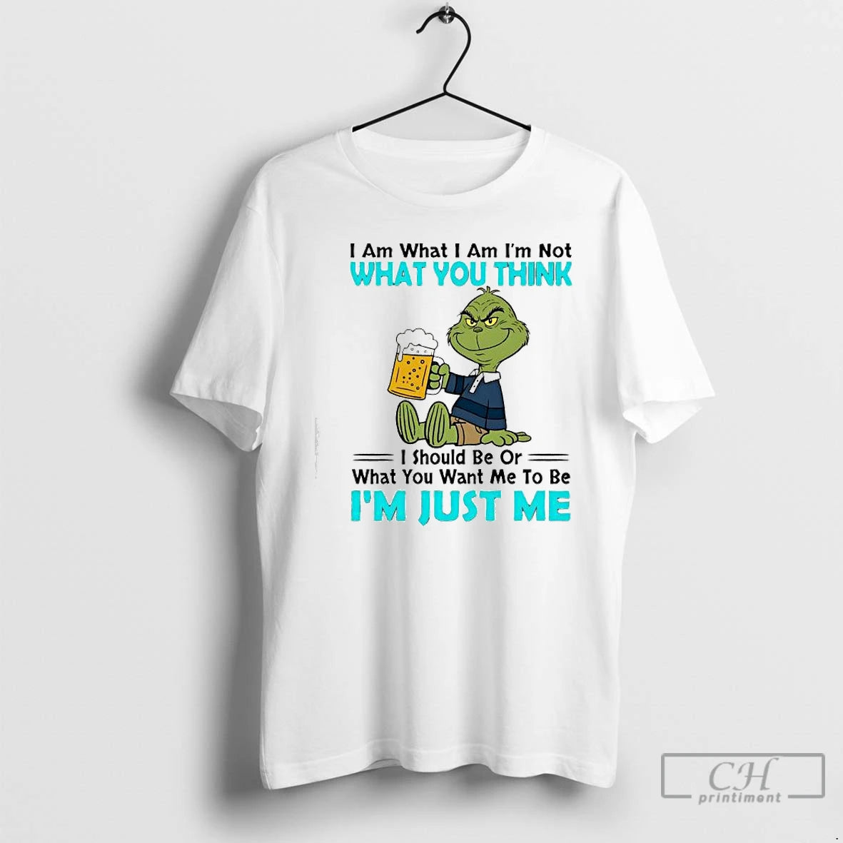 Premium Grinch I Am What I Am Im Not What You Think I Should Be T-Shirts, Hoodie, Sweatshirt | AU18TeeNovaLab.com