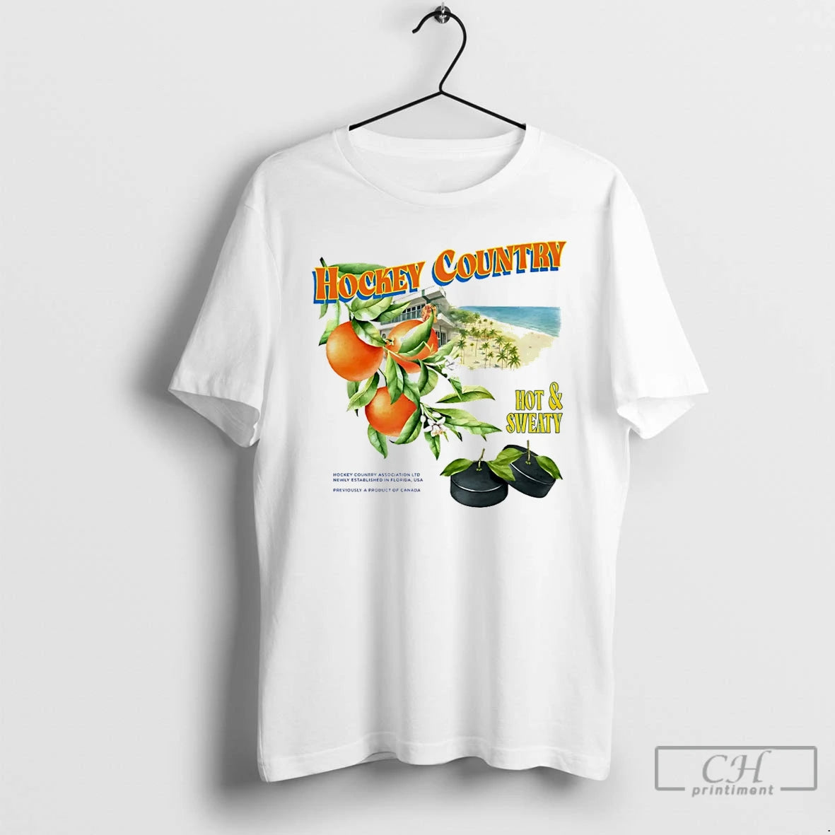 Premium Hockey Country Hot And Sweaty T Shirts