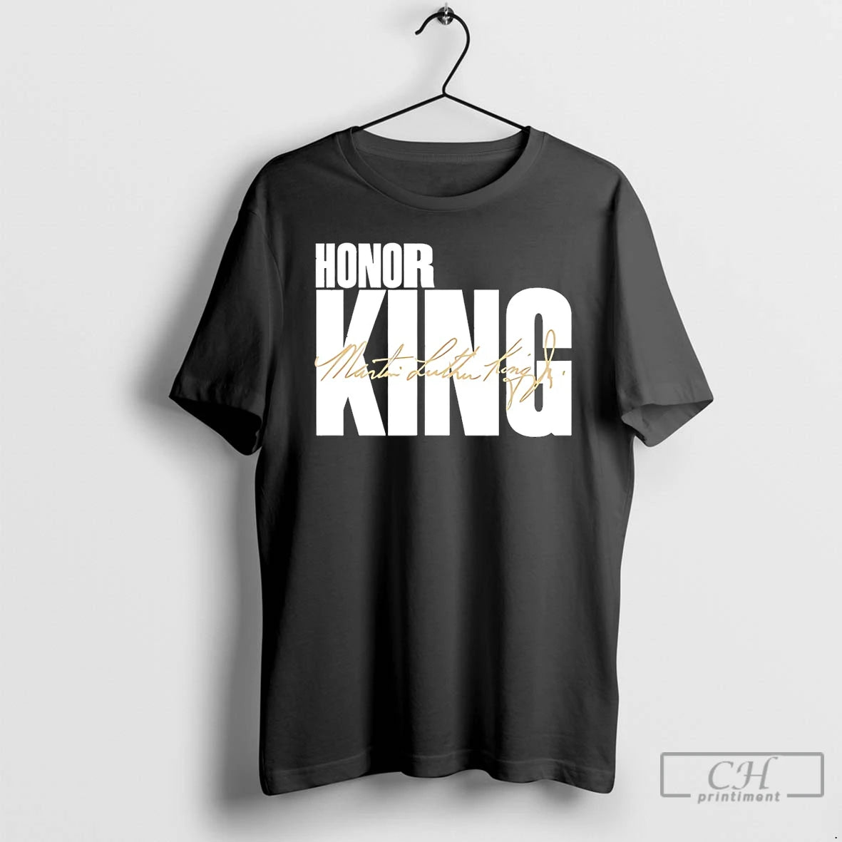 Premium Honor King Martin Luther King Jr Signature T-Shirts, Hoodie, Sweatshirt | AU18TeeNovaLab.com