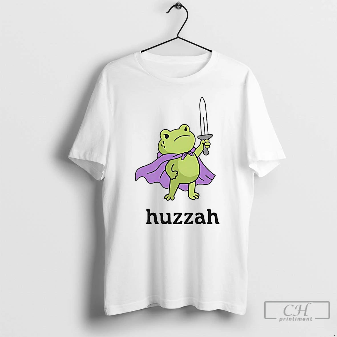 Premium Huzzah Frog T-Shirts, Hoodie, Sweatshirt | AU18TeeNovaLab.com
