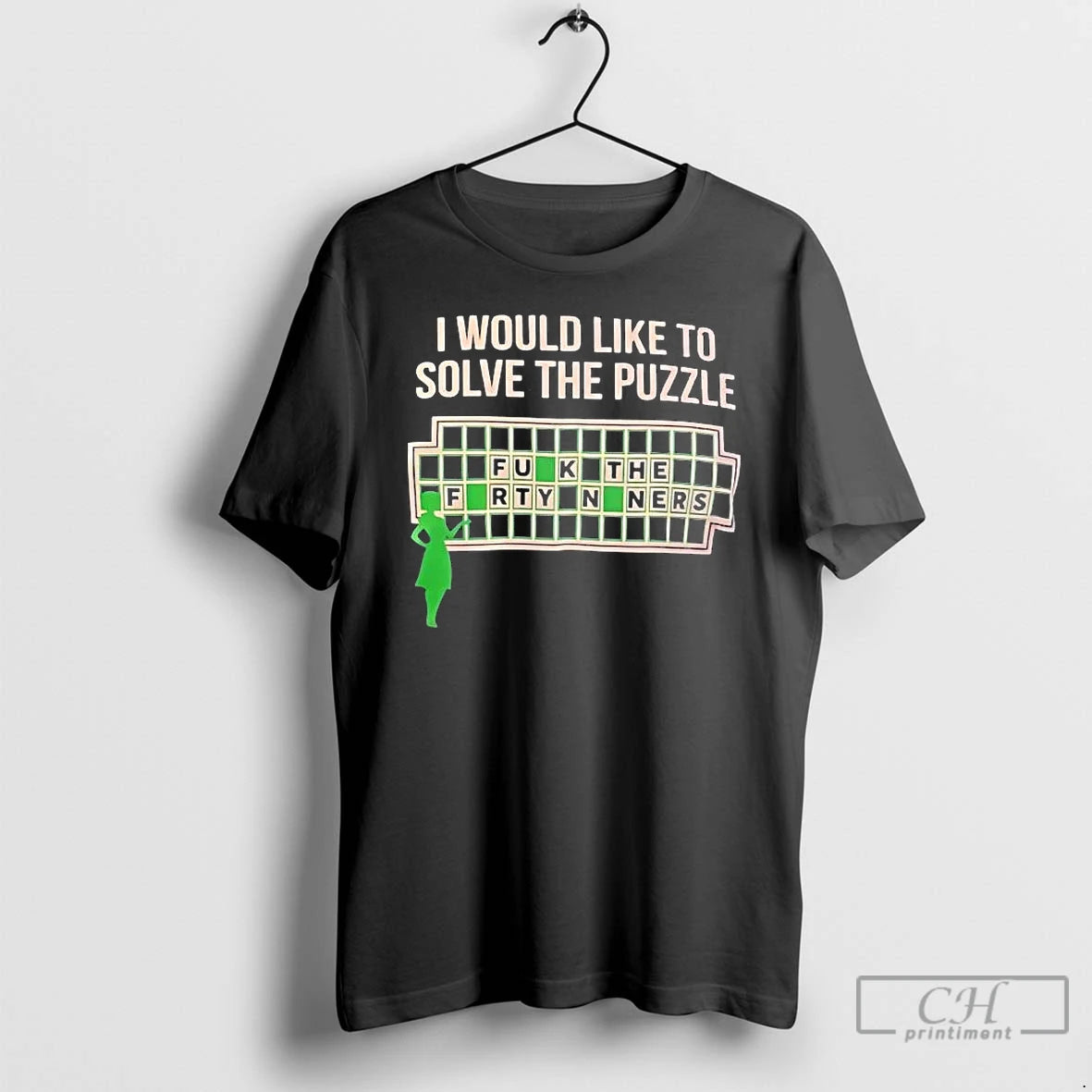 Premium I Would Like To Solve The Puzzle Fuck The 49ers T-Shirts, Hoodie, Sweatshirt | AU18TeeNovaLab.com