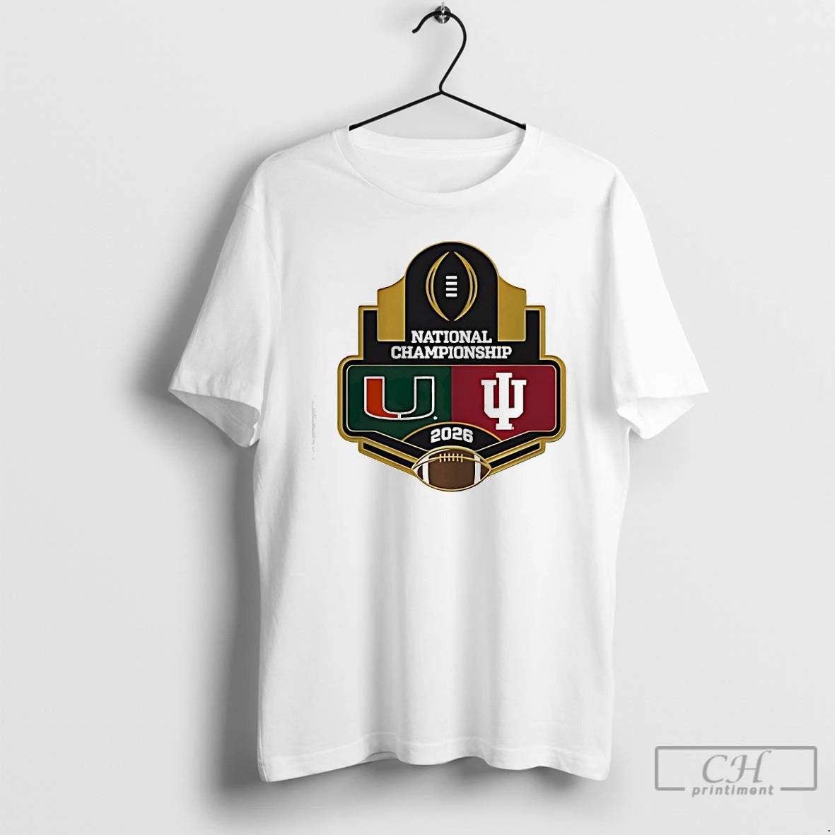 Premium Indiana Vs Miami 2026 Cfp National Championship Bound T-Shirts, Hoodie, Sweatshirt | AU18TeeNovaLab.com