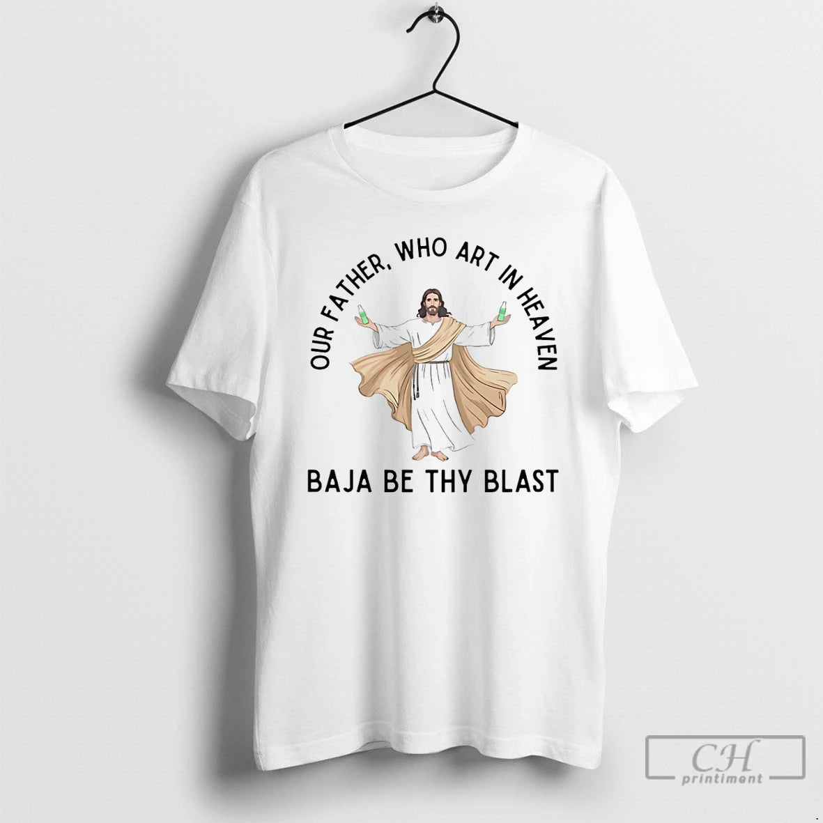 Premium Jesus Our Father Who Art In Heaven Baja Be Thy Blast T Shirts Sweater Hoodie, Sweatshirt | AU18TeeNovaLab.com