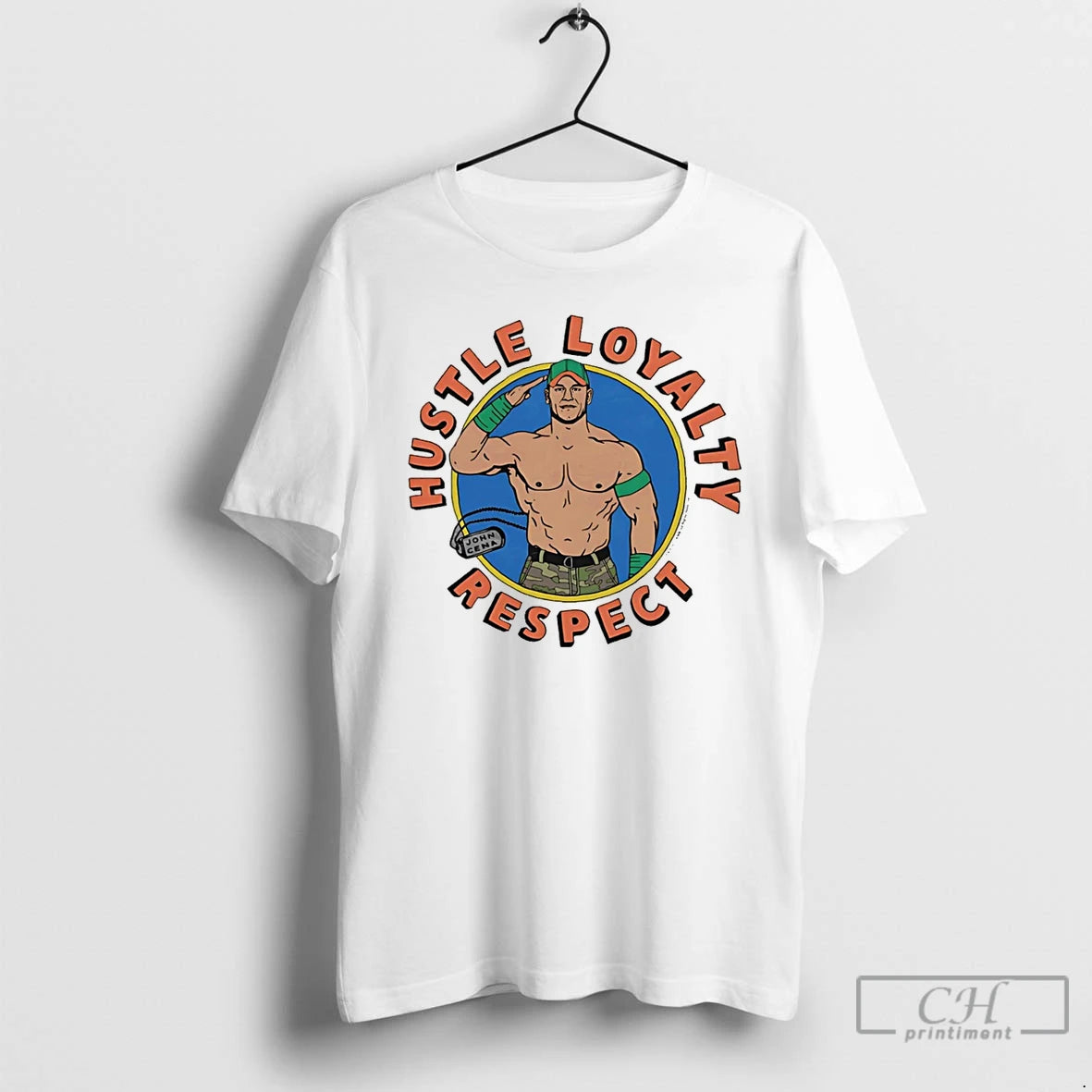 Premium John Cena Hustle Loyalty Respect Caricature T-Shirts, Hoodie, Sweatshirt | AU18TeeNovaLab.com
