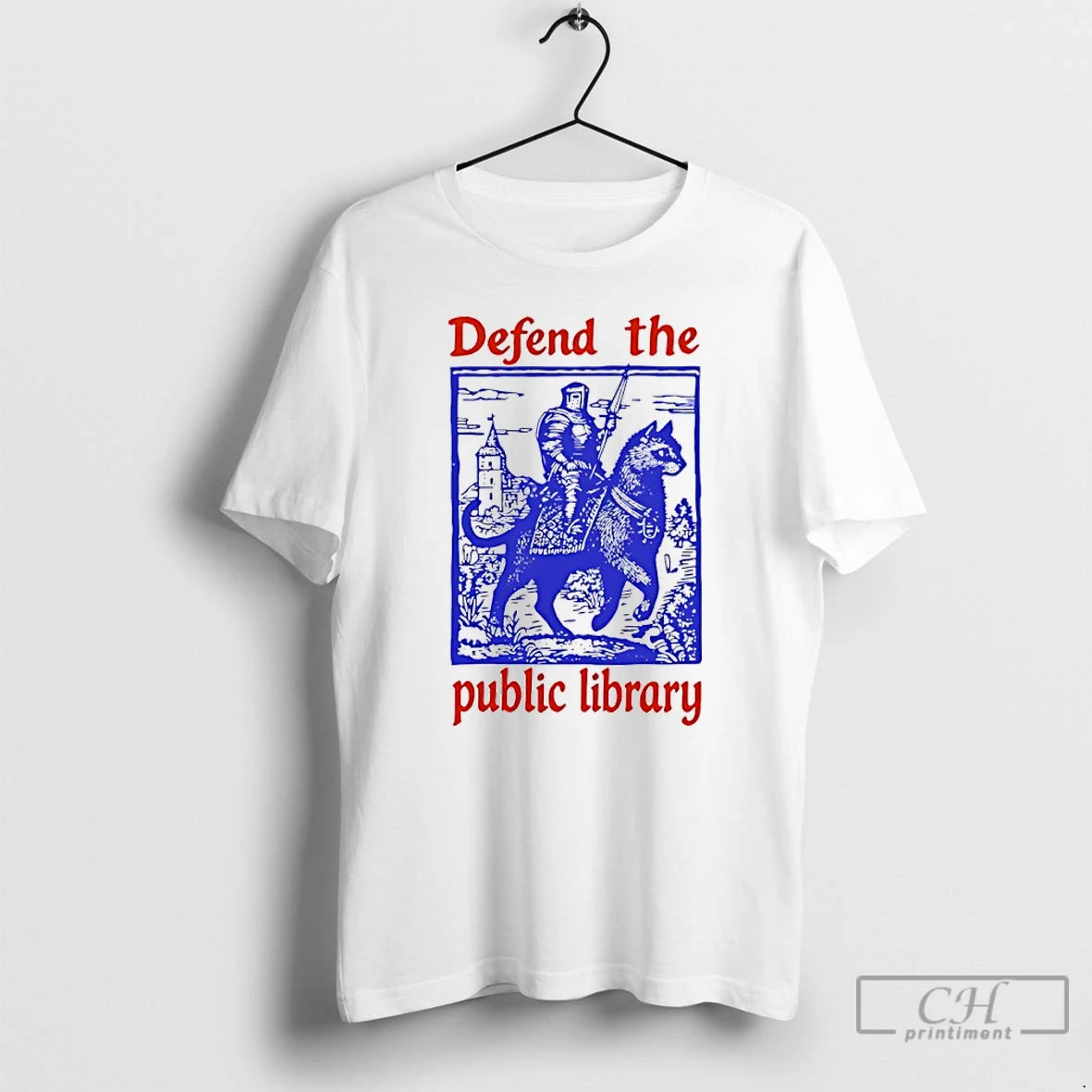 Premium Knight Cat Defend The Public Library T-Shirts, Hoodie, Sweatshirt | AU18TeeNovaLab.com