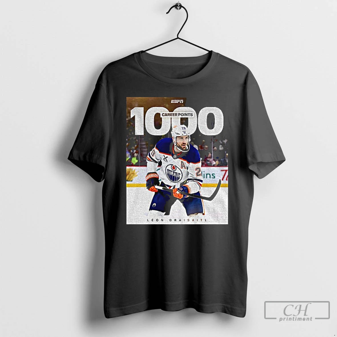 Premium Leon Draisaitl Hits The 1 000 Point Milestone T-Shirts, Hoodie, Sweatshirt | AU18TeeNovaLab.com