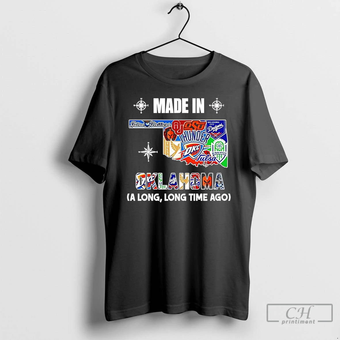 Premium Made In Oklahoma A Long Long Time Ago State T-Shirts, Hoodie, Sweatshirt | AU18TeeNovaLab.com