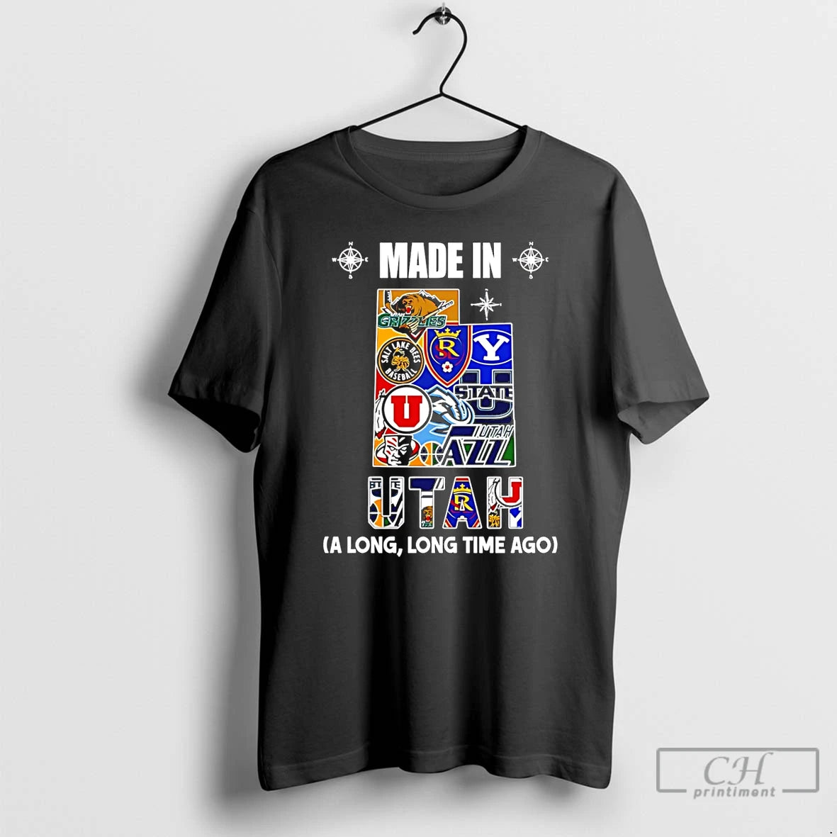 Premium Made In Utah A Long Long Time Ago State T-Shirts, Hoodie, Sweatshirt | AU18TeeNovaLab.com
