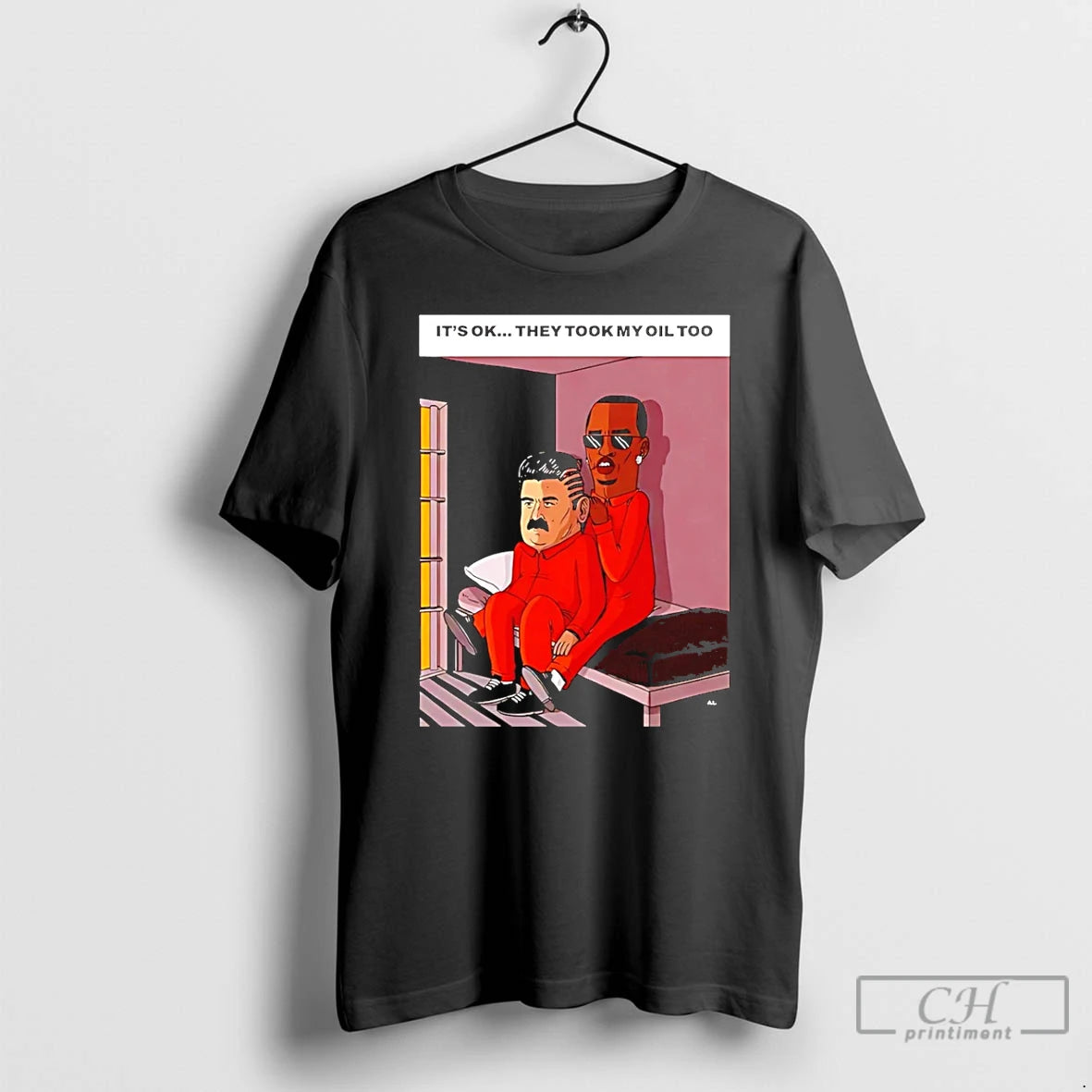 Premium Maduro Diddy Its Ok They Took My Oil Too T-Shirts, Hoodie, Sweatshirt | AU18TeeNovaLab.com