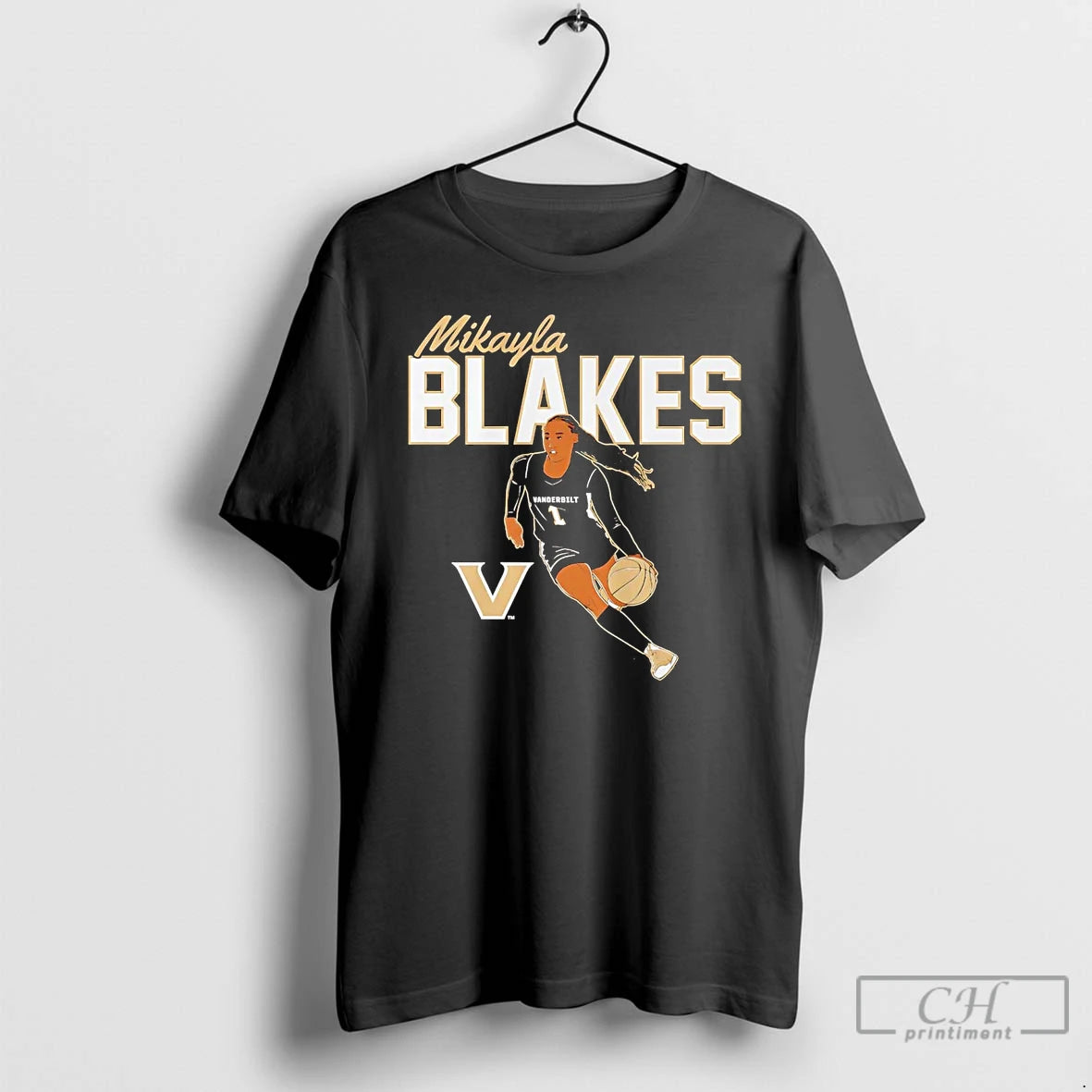 Premium Mikayla Blakes Dribble Vanderbilt Commodores T-Shirts, Hoodie, Sweatshirt | AU18TeeNovaLab.com