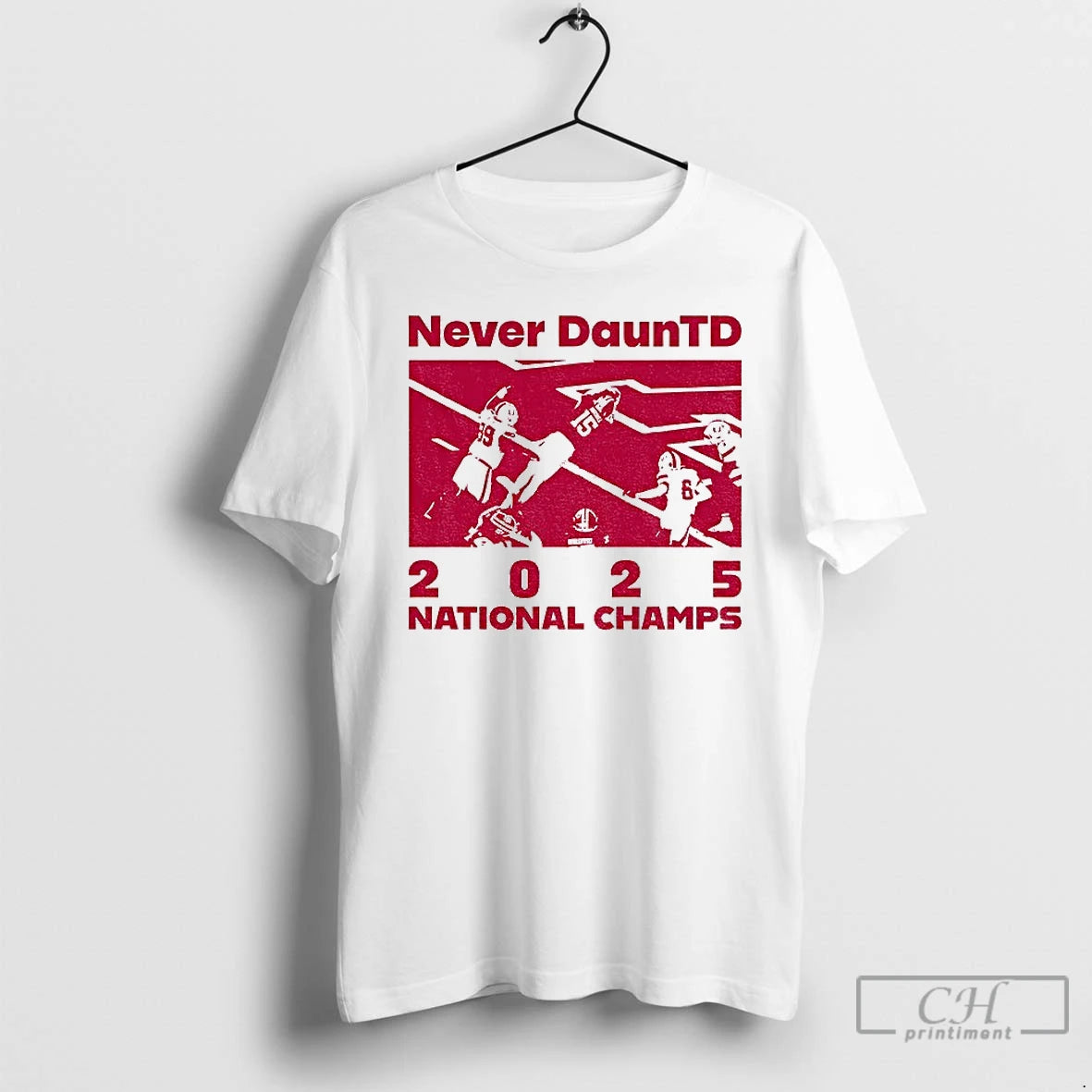 Premium Never Daun Td Indiana Hoosier Football National Champs 2025 T-Shirts, Hoodie, Sweatshirt | AU18TeeNovaLab.com