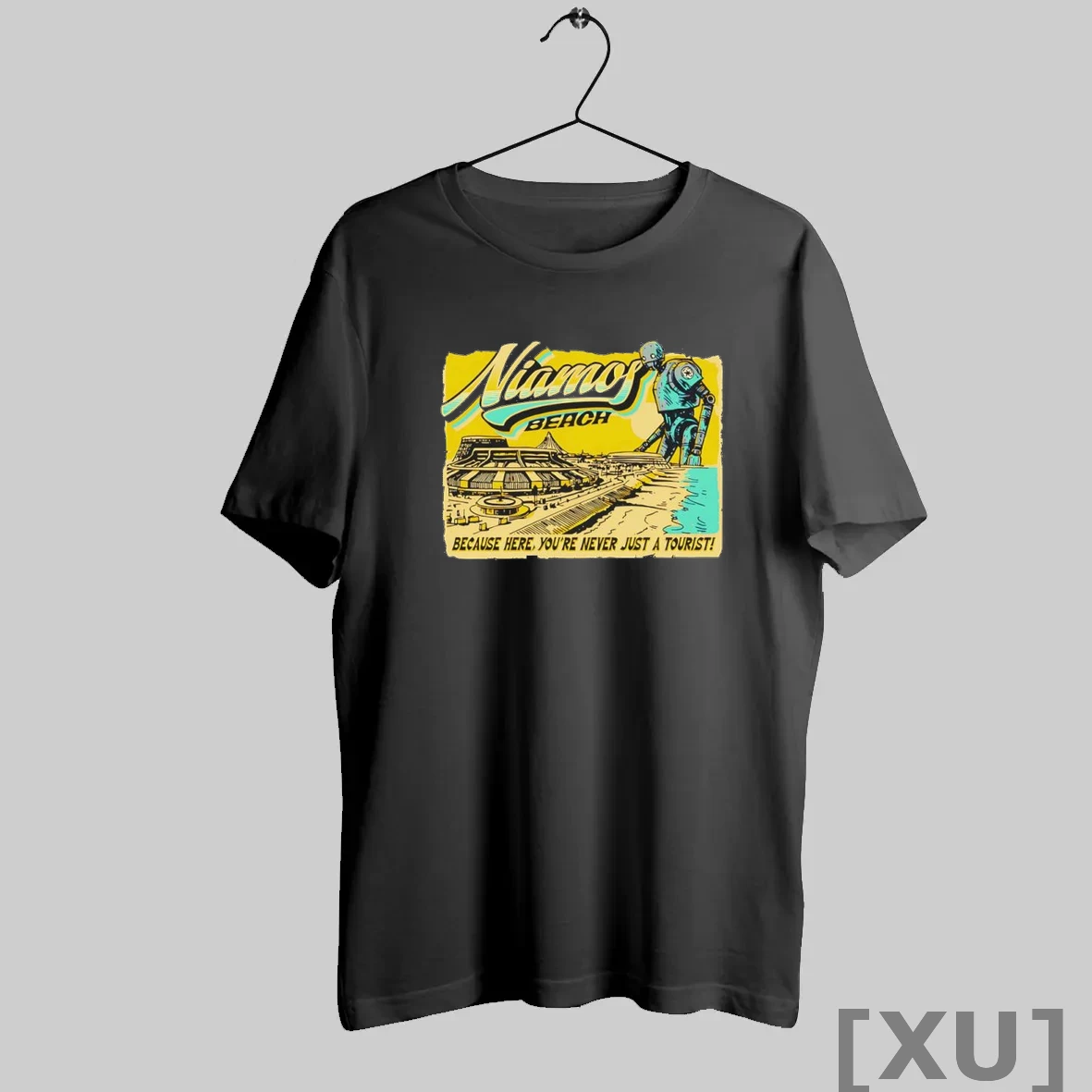 Premium Niamos Beach Because Here Youre Never Just A Tourist Retro T Shirts
