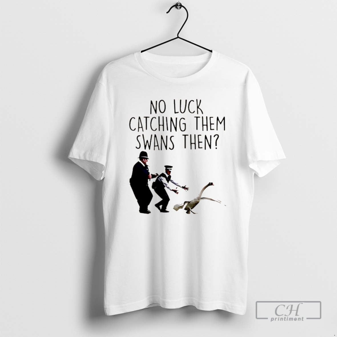 Premium No Luck Catching Them Swans Cornetto Trilogy Christmas Shirt Sweater Hoodie, Sweatshirt | AU18TeeNovaLab.com