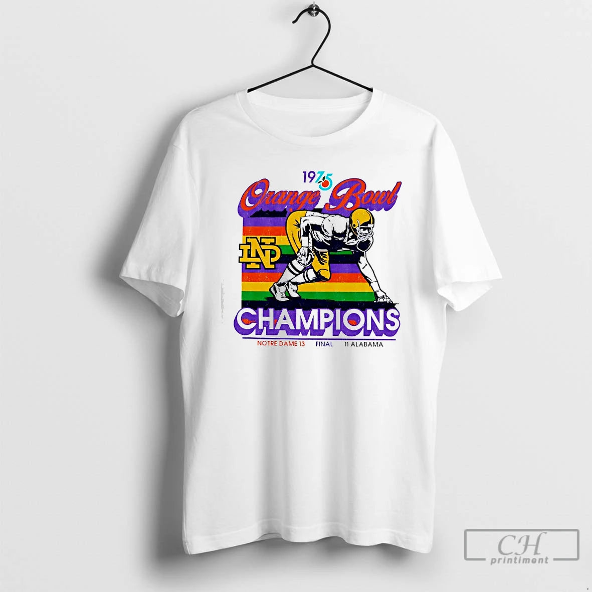 Premium Notre Dame Fighting Irish Orange Bowl History Champions T-Shirts, Hoodie, Sweatshirt | AU18TeeNovaLab.com