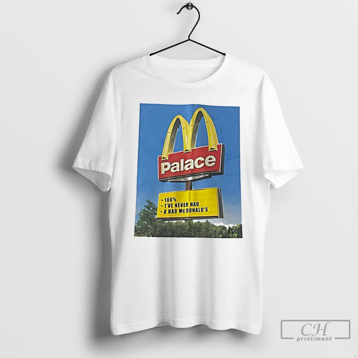 Palace 100 Ive Never Had A Bad Mcdonalds Logo