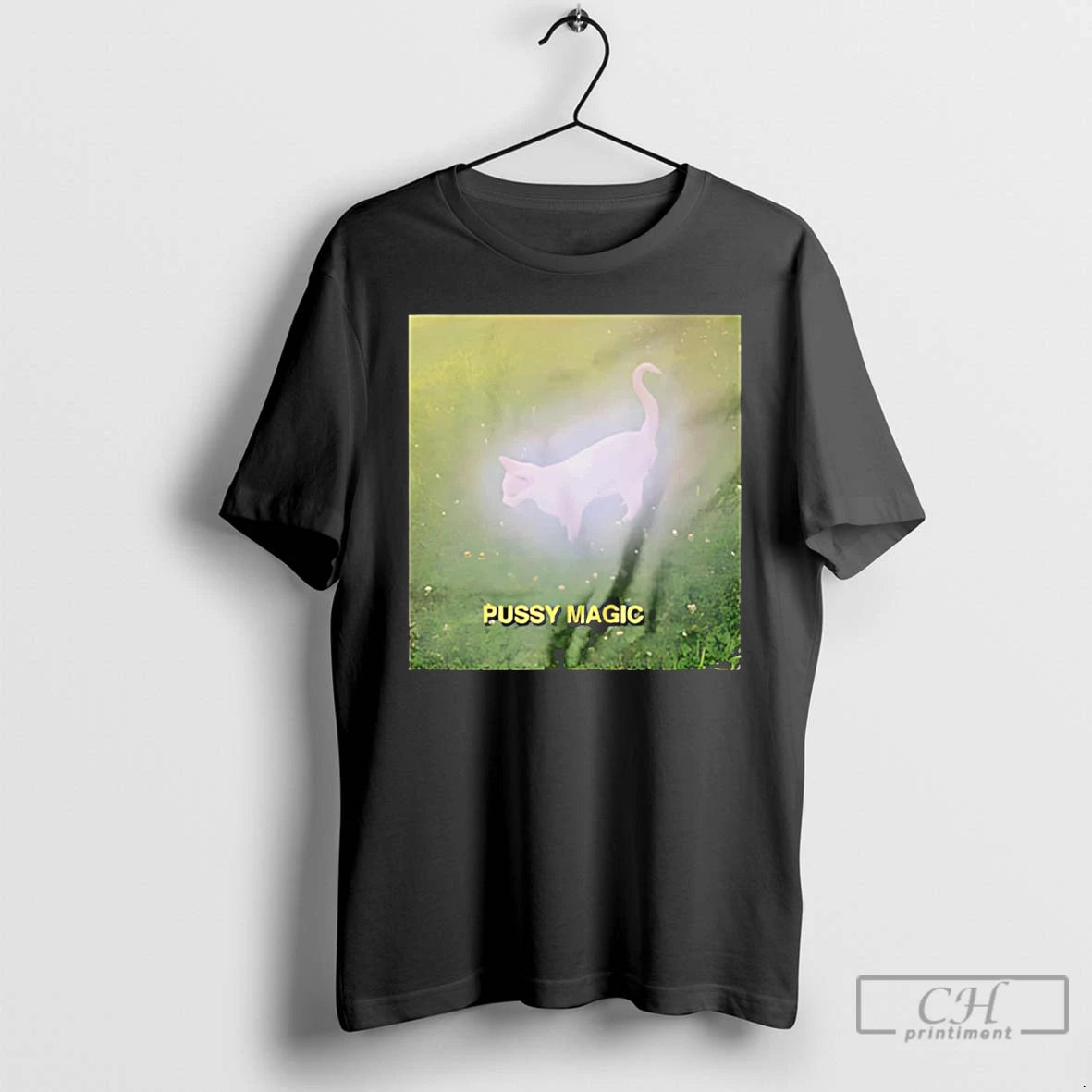 Premium Pussy Magic Cat Meme T-Shirts, Hoodie, Sweatshirt | AU18TeeNovaLab.com