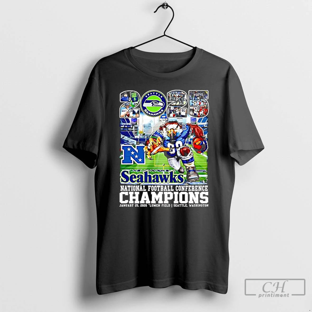 Seahawks National Football Conference Champions Jan 25th 2026 Lumen Field Seattle Washington