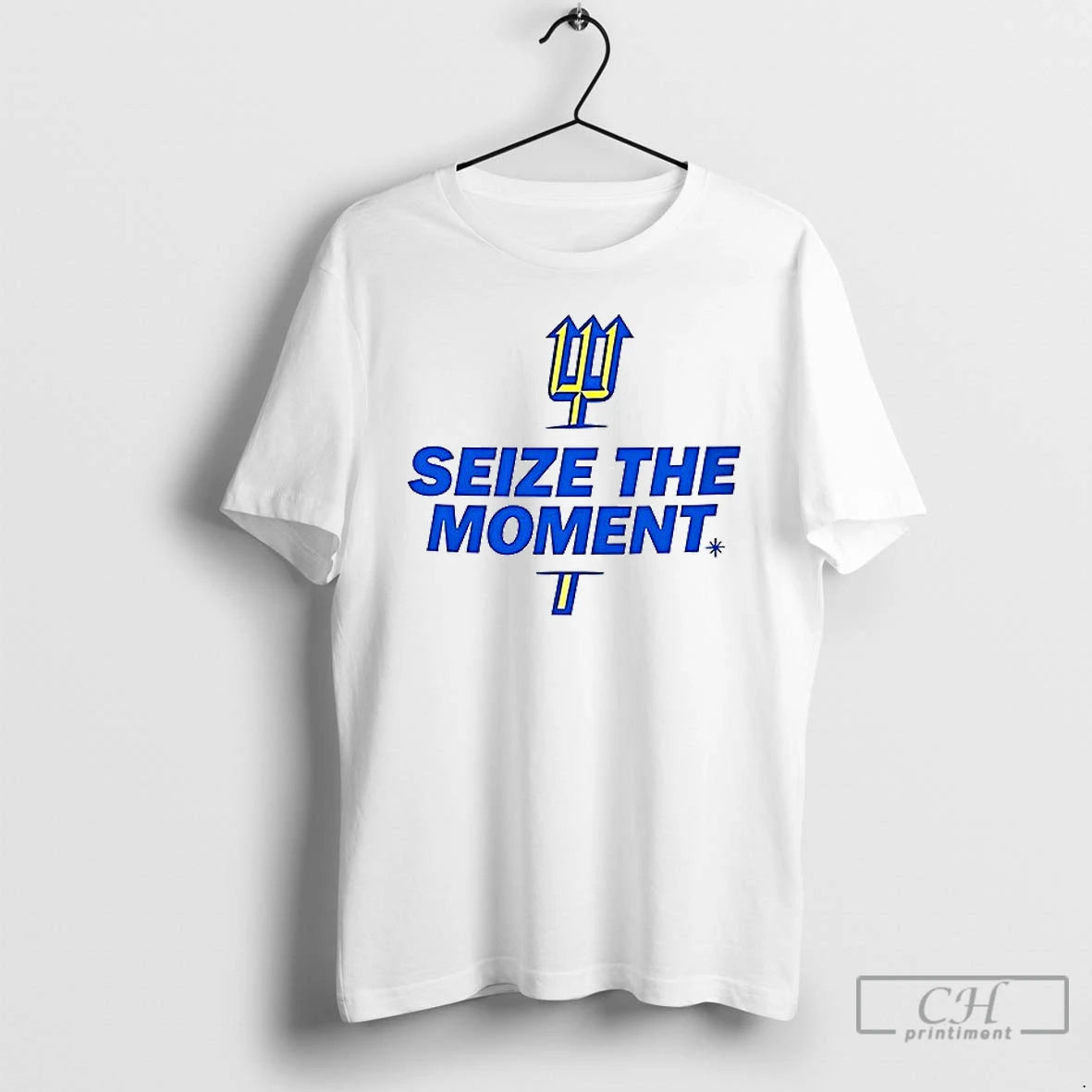 Premium Seattle Mariners Tridents Up Seize The Moment Ceramic Ceramic And Classic Dad Cap