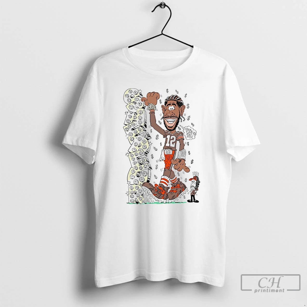 Premium Shedeur Sanders Cleveland Browns Caricature T-Shirts, Hoodie, Sweatshirt | AU18TeeNovaLab.com