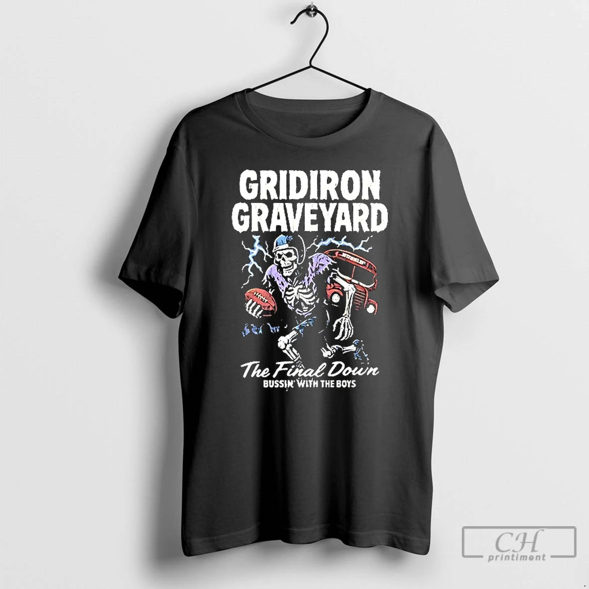 Premium Skeleton Gridiron Graveyard The Final Down Ceramic Ceramic And Classic Dad Cap T Shirts