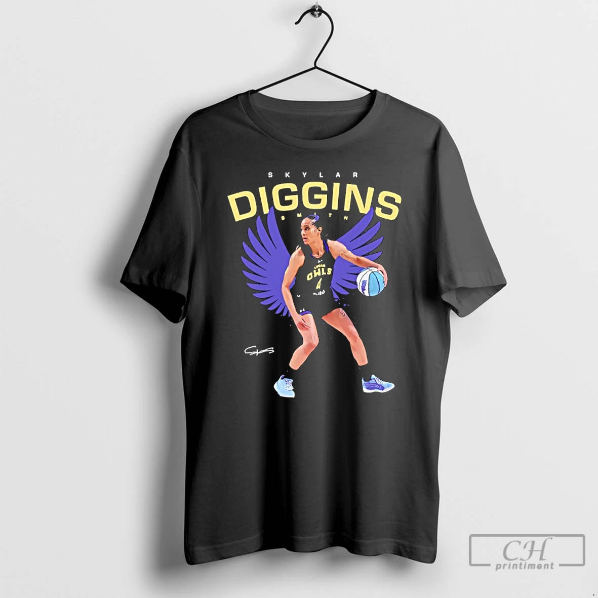 Skylar Diggins Smith Lunar Owls Unrivaled Signature Graphic