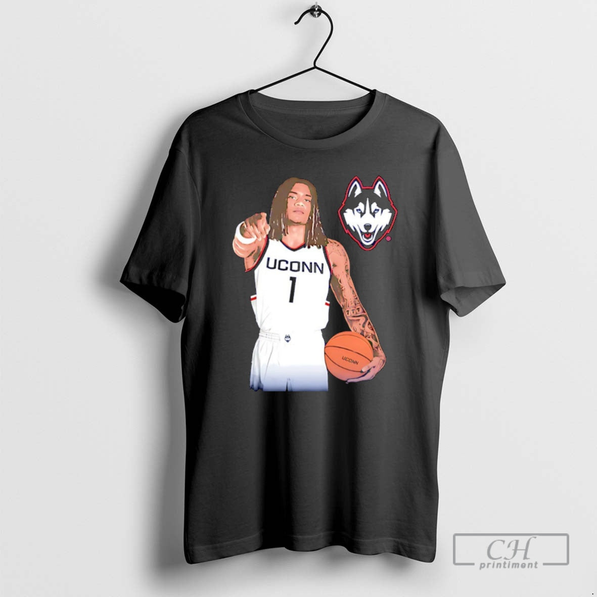 Premium Solo Ball Uconn Huskies Portrait Christmas Shirt Sweater Hoodie, Sweatshirt | AU18TeeNovaLab.com