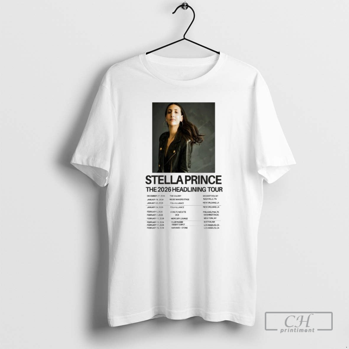 Premium Stella Prince The 2026 Headlining Tour Shirt Sweater Hoodie, Sweatshirt | AU18TeeNovaLab.com
