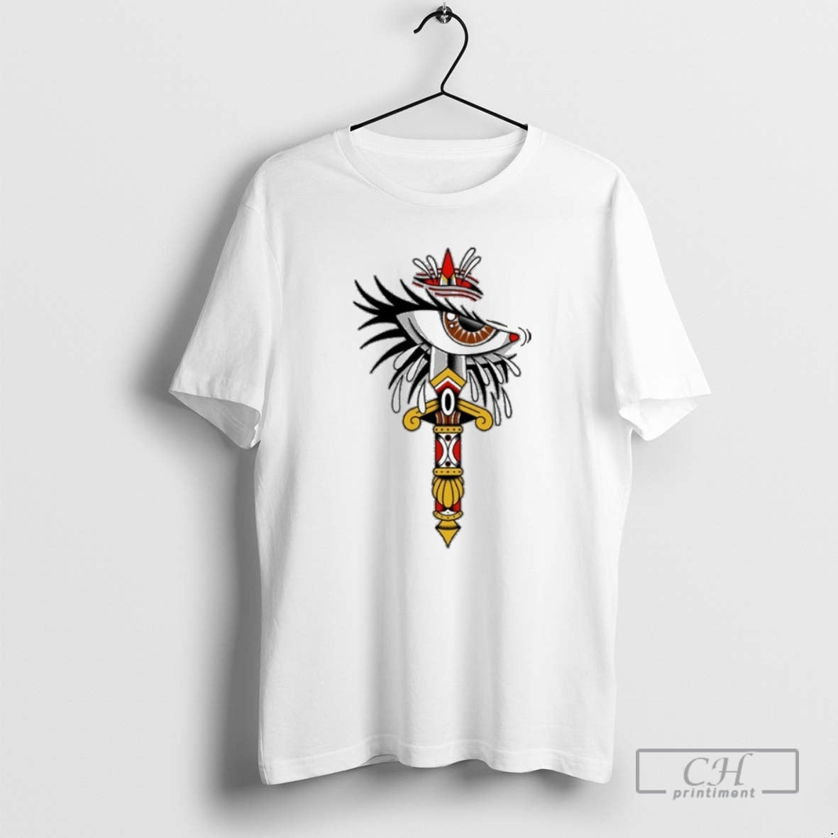 Premium Stray From The Path Tattoo Eye Knife Shirt Sweater Hoodie, Sweatshirt | AU18TeeNovaLab.com