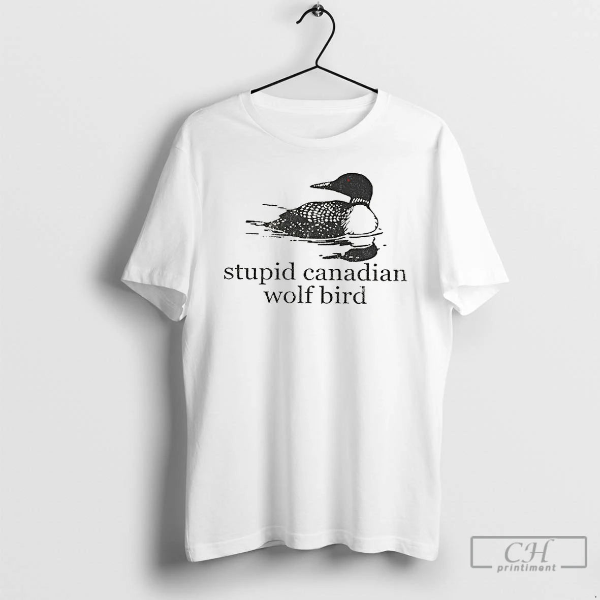 Premium Stupid Canadian Wolf Bird Hockey Romance Lgbt Hockey T-Shirts, Hoodie, Sweatshirt | AU18TeeNovaLab.com