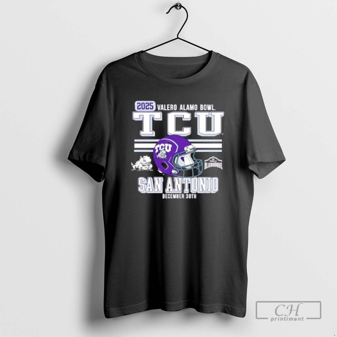 Premium Tcu San Antonio 2025 Alamo Bowl Bound Helmet Shirt Sweater Hoodie, Sweatshirt | AU18TeeNovaLab.com
