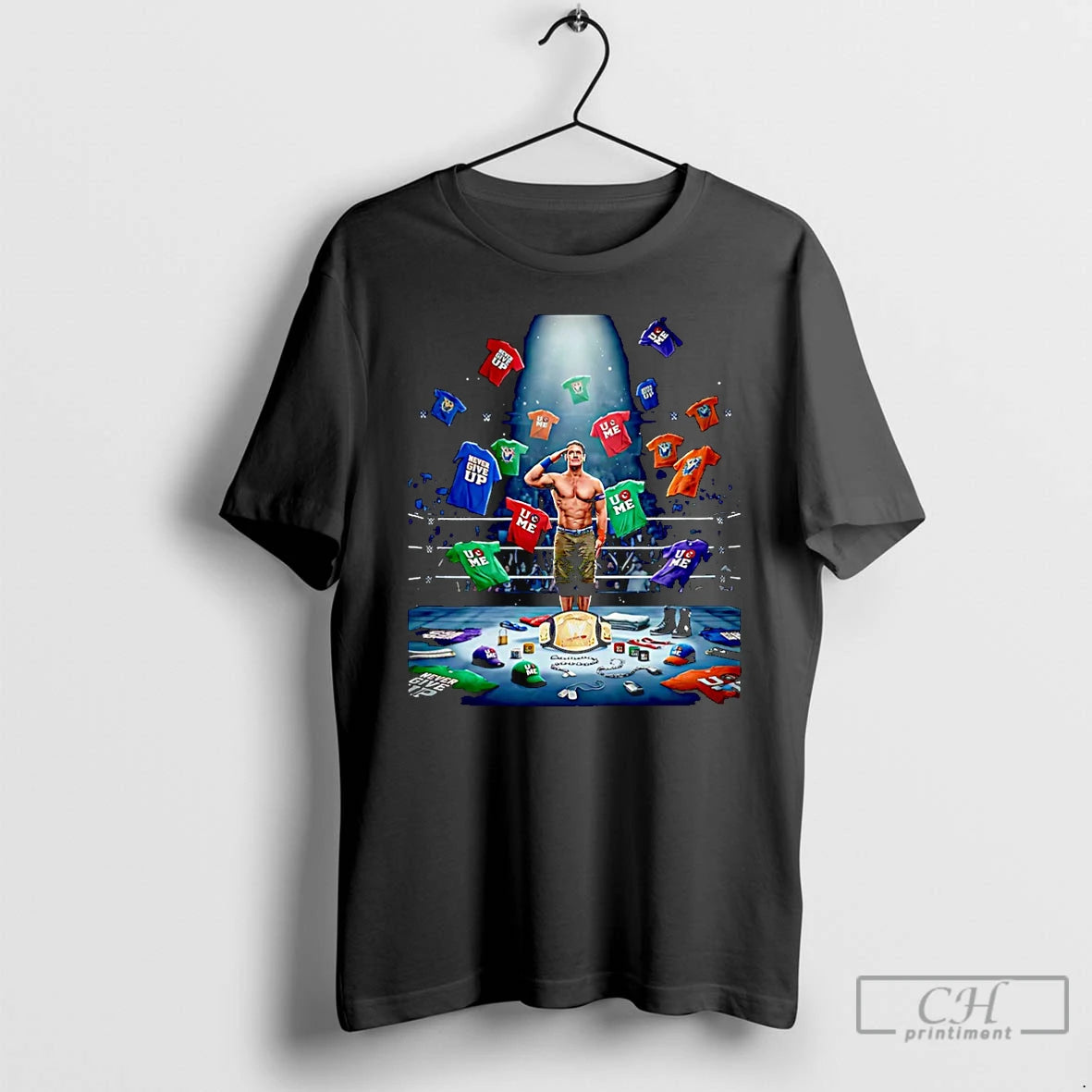 Premium Thank You John Cena Never Give Up U Me Graphic Christmas T Shirts Sweater Hoodie, Sweatshirt | AU18TeeNovaLab.com