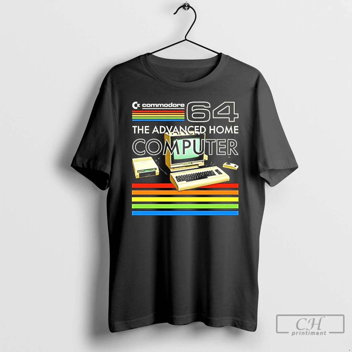 Premium The Advanced Home Computer Commodore 64 Vintage T-Shirts, Hoodie, Sweatshirt | AU18TeeNovaLab.com