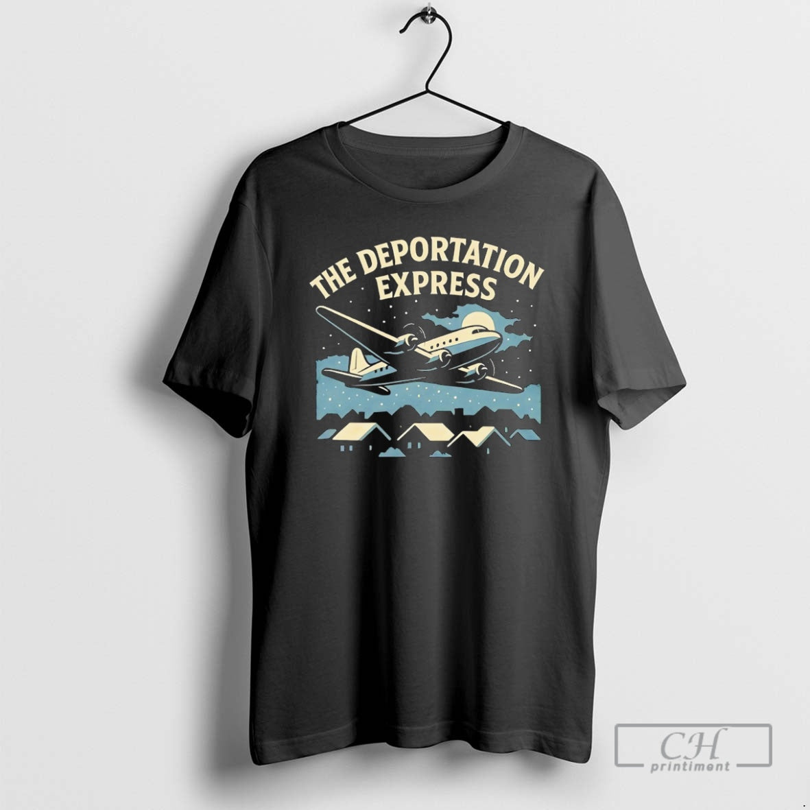 Premium The Deportation Express Plane Vintage Christmas Shirt Sweater Hoodie, Sweatshirt | AU18TeeNovaLab.com