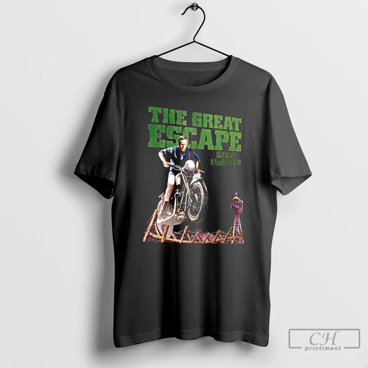 Premium The Great Escape Steve Mcqueen Motorcycle