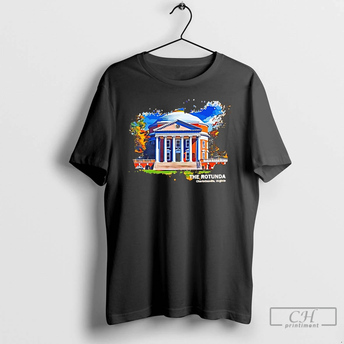 Premium The Rotunda Charlottesville Virginia T-Shirts, Hoodie, Sweatshirt | AU18TeeNovaLab.com