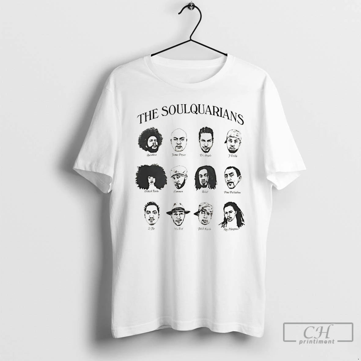 Premium The Soulquarians Face T-Shirts, Hoodie, Sweatshirt | AU18TeeNovaLab.com