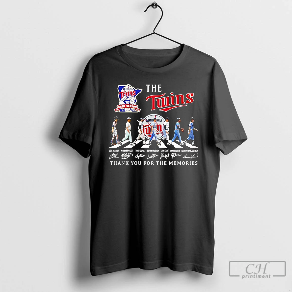 Premium The Twins 65th Anniversary 1961 2026 Thank You T-Shirts, Hoodie, Sweatshirt | AU18TeeNovaLab.com
